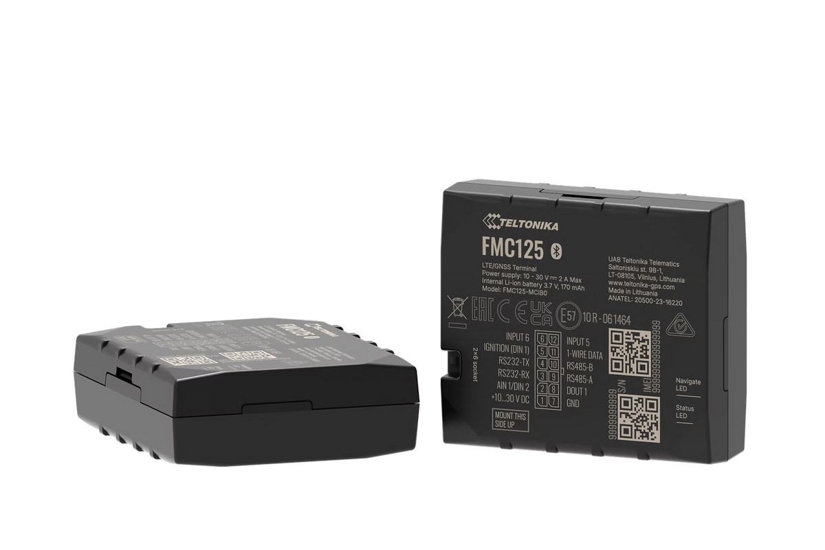 Traceur GPS 4G Techtonika FMC125 – Solution de suivi de véhicules et de flottes professionnelle double SIM