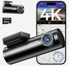AZDOME 4K Dual Dash Cam 5G WiFi GPS Front and Rear Parking Mode 1080P 64GB M300S