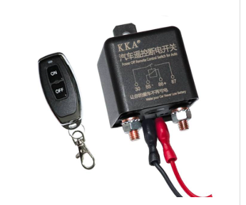 12V/24V Remote Control Car Battery Disconnect Switch Relay – Wireless Battery Cut-Off System