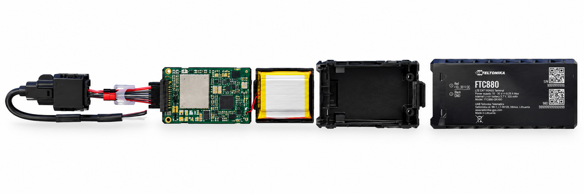 Traqueur GPS Techtonika FTC880 4G LTE pour la gestion de flotte et d'actifs