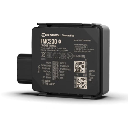 Techtonika FMC230 4G GPS Tracker – Rugged IP67 Vehicle Tracker for Fleet