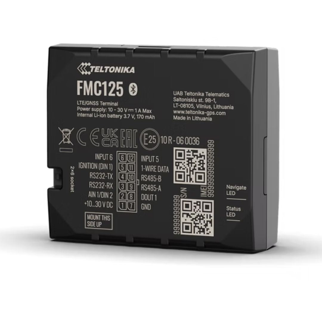 Techtonika FMC125 4G GPS Tracker – Professional Dual SIM Vehicle & Fleet Tracking