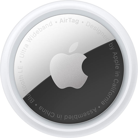 Apple AirTag. Track Your Keys, Wallet, Luggage, Backpack. Replaceable Battery. Water-Resistant. One-tap Set up with iPhone or iPad.