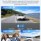 AZDOME M550 3 Channel Dash Cam 5G WiFi GPS 4K Front Rear Inside 1440P 64GB Night Vision Parking Mode