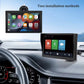 Anko 7in. Wireless Car Play Display | USB Connected LCD Smart Car Display Android Auto Airplay BT for Car Stereo Radio