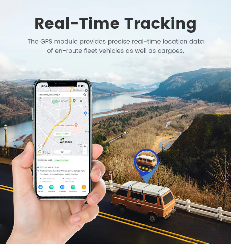 Techtonika GPS Tracker | Caravan Motorhome & Trailer Tracking System