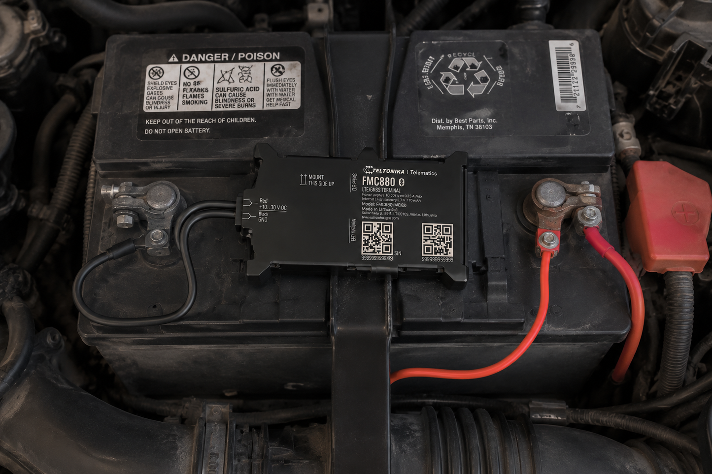 Teltonika FMM880 GPS Tracker - Advanced 4G LTE Solution for Smarter Fleet Management