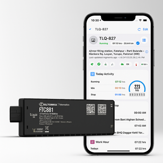 Techtonika FTC881 4G GPS Fleet Tracker – Real-Time Vehicle Location