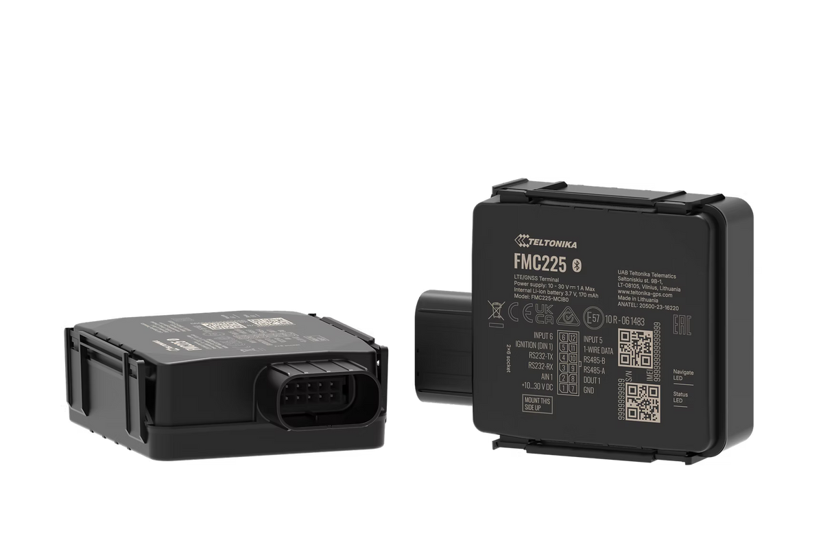 FMC225 4G GPS Vehicle Tracker – IP67 Dual SIM Fleet
