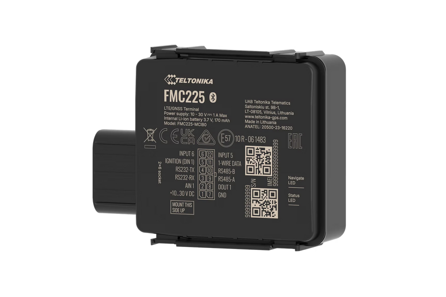 FMC225 4G GPS Vehicle Tracker – IP67 Dual SIM Fleet
