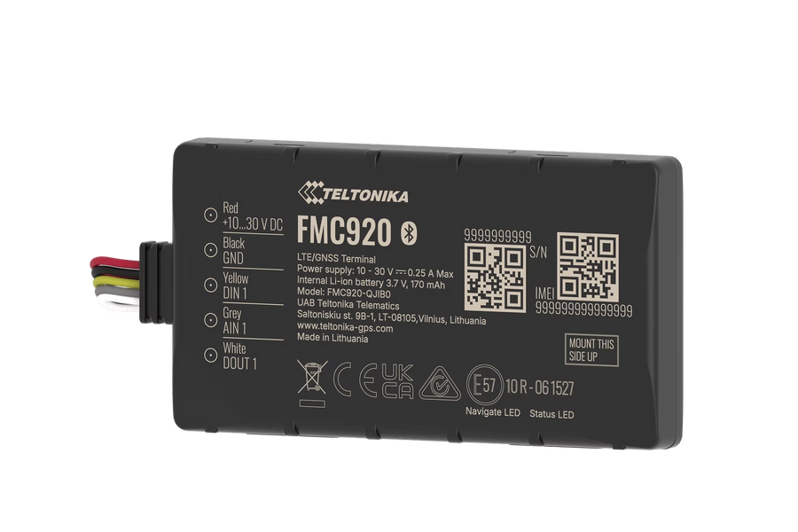 Techtonika FMC920 4g Gps Tracker High Accuracy Car Fleet Tracking