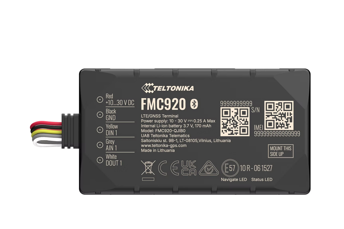 Techtonika FMC920 4g Gps Tracker High Accuracy Car Fleet Tracking