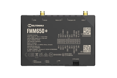 Teltonika FMM650 4G LTE GPS Tracker for Professional Fleet and Asset Management