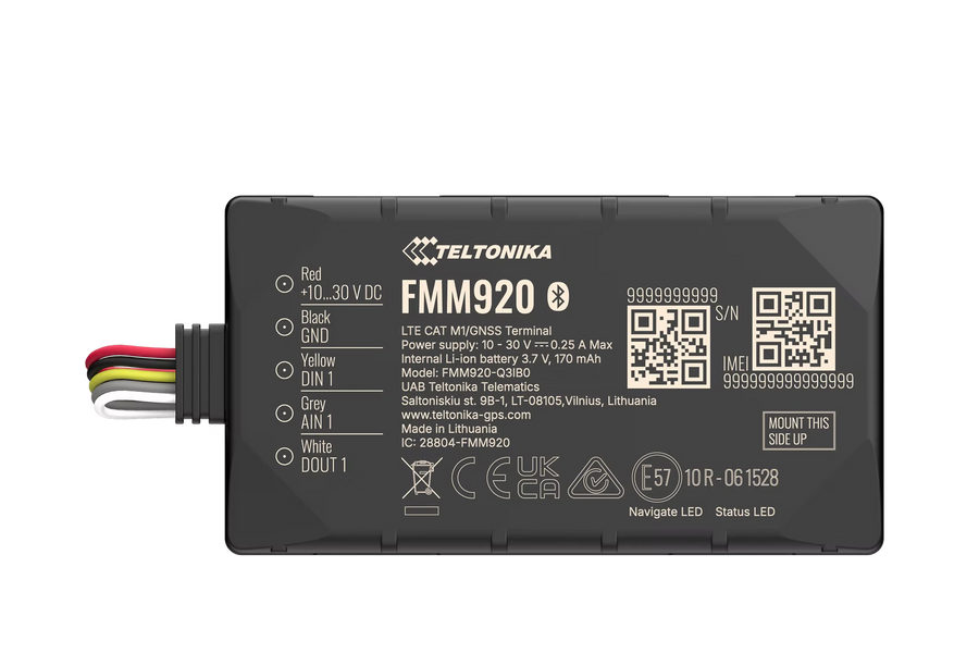 Techtonika FMM920 4g Gps Tracker High Accuracy Car Fleet Tracking