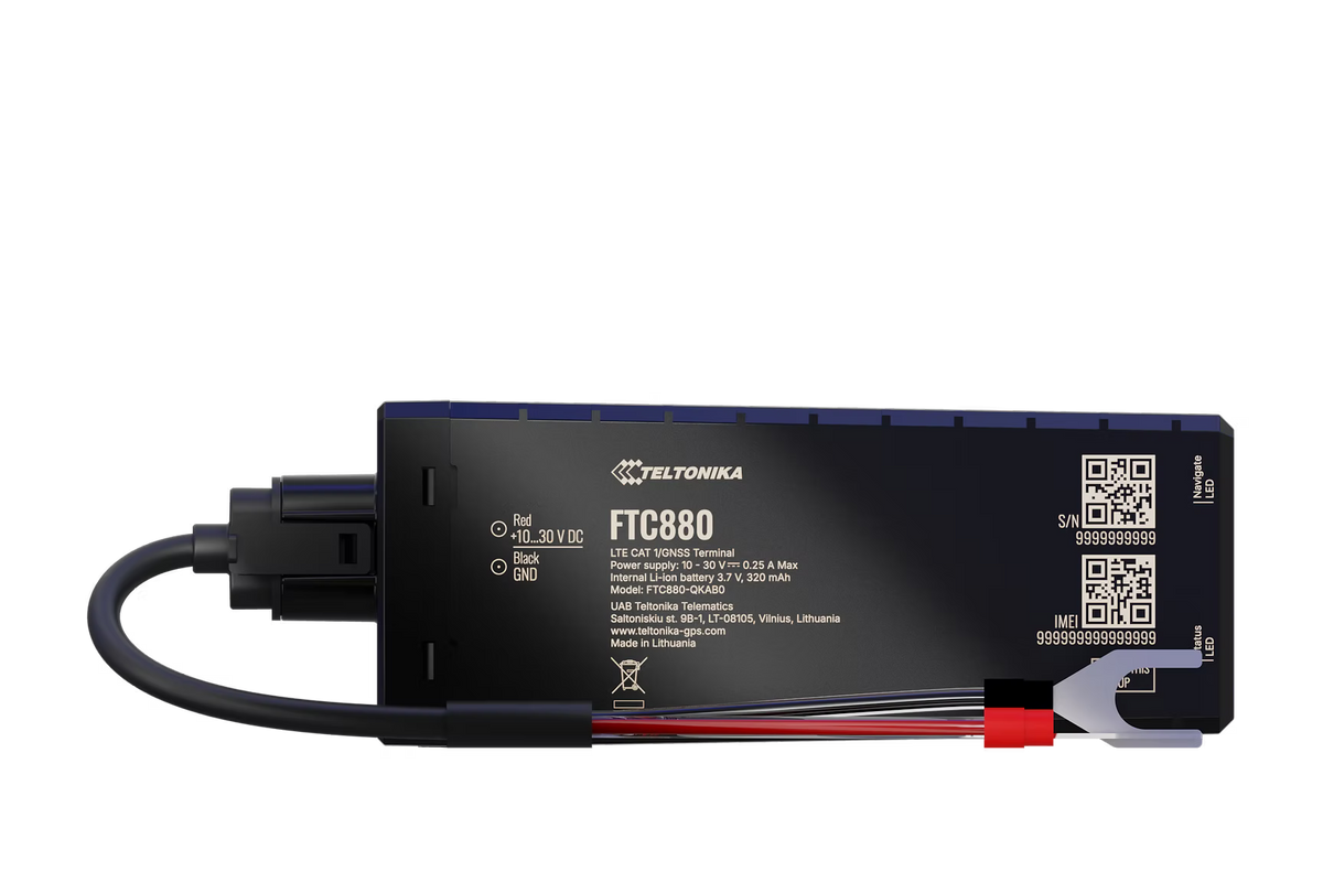 Traqueur GPS Techtonika FTC880 4G LTE pour la gestion de flotte et d'actifs