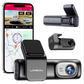 Lindu D600 Dual Lens Car DVR 4K + 1080P Front and Rear Dash Cam with 5.8G Wi-Fi, GPS Tracker, and ADAS Black Box
