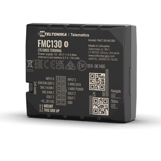 Techtonika FMC130 4G GPS Tracker – Advanced Vehicle Tracking with CAN & BLE