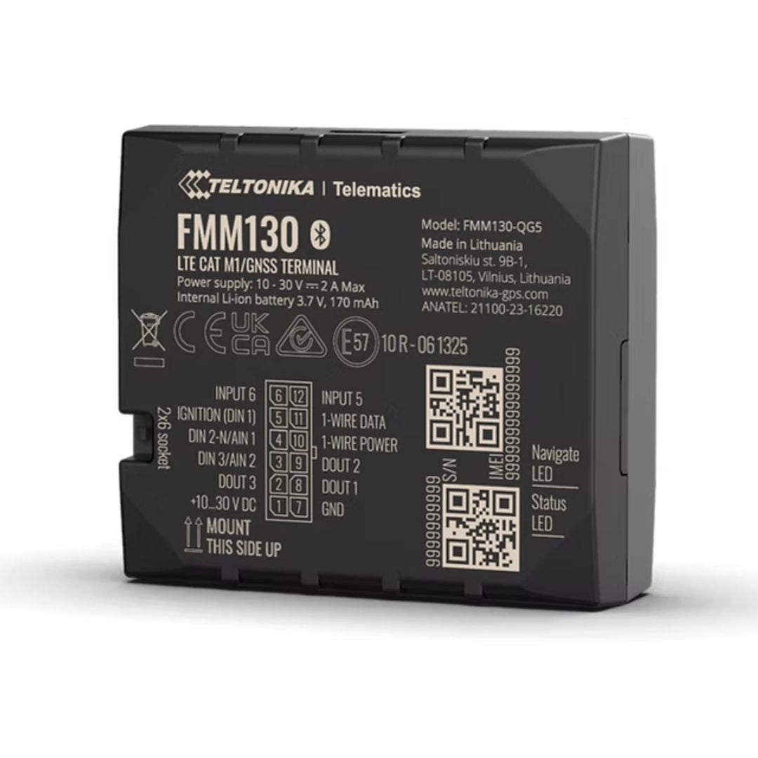 Techtonika FMM130 4G LTE Cat M1 GPS Tracker – Fleet & Vehicle Management Solution