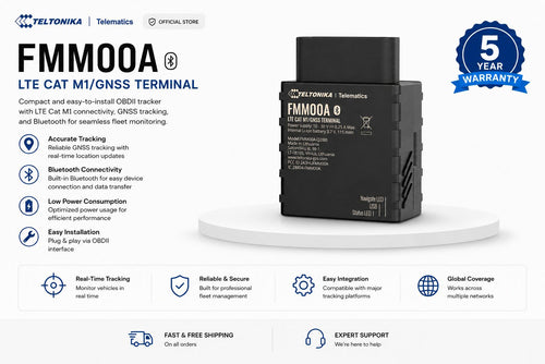 FMM00A 4G Vehicle Location Tracker – Plug & Play GPS Tracking for Cars & Fleets
